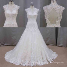 Trompette dentelle Trendy en gros nouvelle robe de mariée